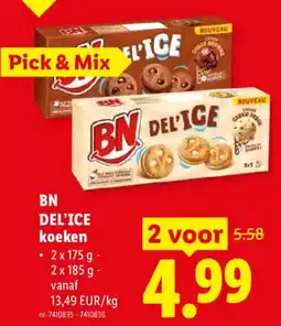 Lidl BN DEL'ICE koeken aanbieding