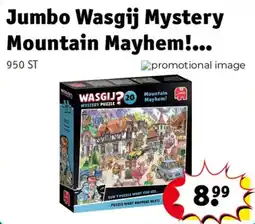 Kruidvat Jumbo Wasgij Mystery Mountain Mayhem aanbieding