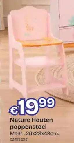 Dreamland Nature Houten Poppenstoel aanbieding
