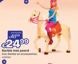 Dreamland barbie met paard aanbieding