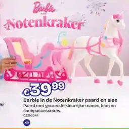 Dreamland Barbie in de Notenkraker Paard en Slee aanbieding