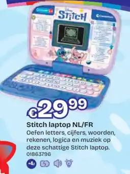 Dreamland Stitch laptop nl/fr aanbieding