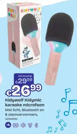 Dreamland Kidywolf kidymic karaoke microfoon aanbieding