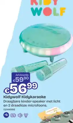 Dreamland Kidywolf Kidykaraoke aanbieding