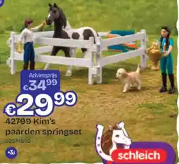 Dreamland Schleich Horse Club Kim's Paarden Springset aanbieding