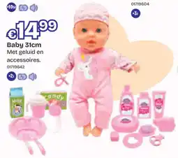 Dreamland Baby 31cm aanbieding