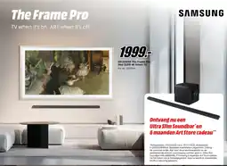MediaMarkt 65LS03HW The Frame Pro Neo QLED 4K Smart TV aanbieding