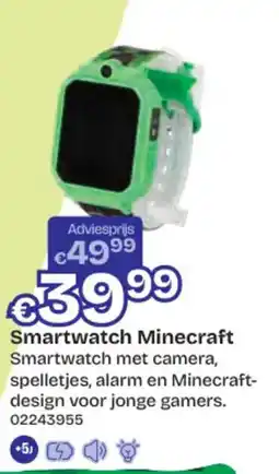 Dreamland Smartwatch Minecraft aanbieding