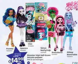 Dreamland Monster High Self-Scare Secrets Poppen aanbieding