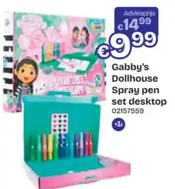 Dreamland Gabby's Dollhouse Spray pen set desktop aanbieding
