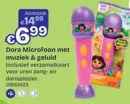 Dreamland Dora microfoon met muziek & geluid aanbieding