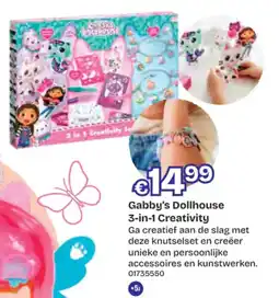 Dreamland Gabby's Dollhouse 3-in-1 Creativity aanbieding