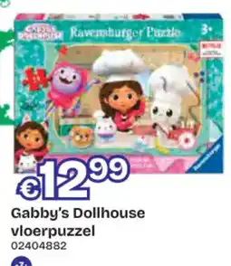 Dreamland Gabby's Dollhouse vloerpuzzel aanbieding