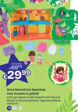 Dreamland Dora Boomhuis Speelset aanbieding