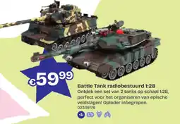 Dreamland Battle Tank radiobestuurd 1:28 aanbieding