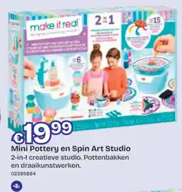 Dreamland Mini Pottery en Spin Art Studio aanbieding