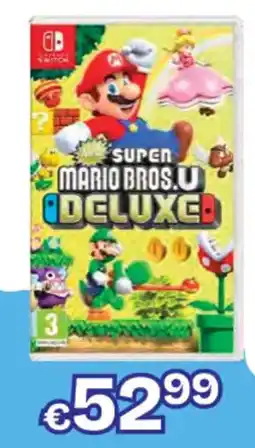 Dreamland Super mario bros. u deluxe aanbieding