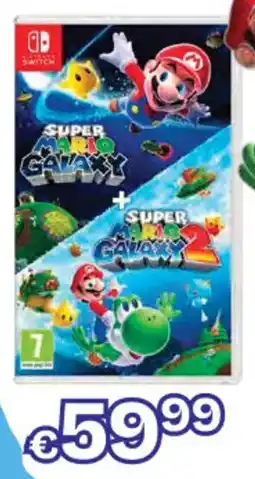 Dreamland Super mario galaxy + super mario galaxy 2 aanbieding