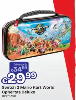 Dreamland Switch 2 Mario Kart World Opbertas Deluxe aanbieding