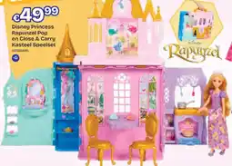 Dreamland Disney Princess Rapunzel Pop en Close & Carry Kasteel Speelset aanbieding