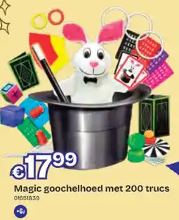 Dreamland Magic goochelhoed met 200 trucs aanbieding
