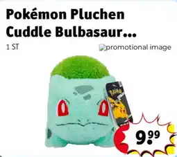 Kruidvat pokemon pluchen cuddle bulbasaur aanbieding