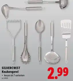 Lidl Silvercrest keukengerei aanbieding