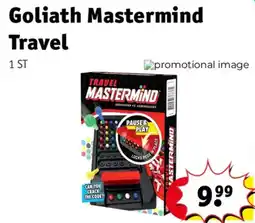 Kruidvat Goliath mastermind travel aanbieding