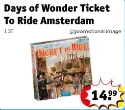 Kruidvat ticket to ride amsterdam aanbieding