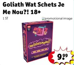 Kruidvat Goliath wat schets je me nou?! 18+ aanbieding