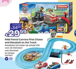 Dreamland Paw patrol carrera first chase and marshall on the track aanbieding