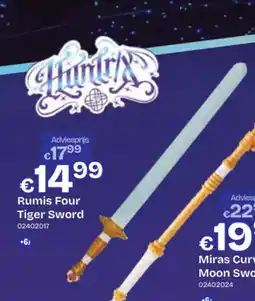 Dreamland Rumis Four Tiger Sword aanbieding