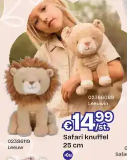 Dreamland Safari knuffel aanbieding