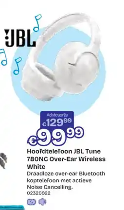 Dreamland Hoofdtelefoon JBL Tune 780NC Over-Ear Wireless aanbieding