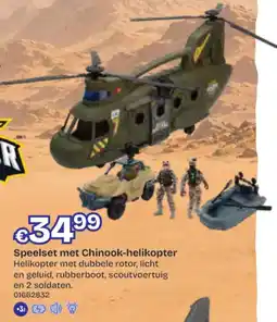 Dreamland Speelset met Chinook-helikopter aanbieding