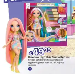Dreamland Rainbow High Hair Studio Refresh aanbieding