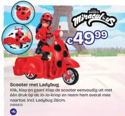 Dreamland Scooter met Ladybug aanbieding