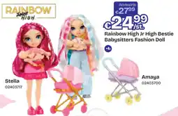 Dreamland Rainbow High Jr High Bestie Babysitters Fashion Doll aanbieding