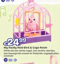 Dreamland My Really Real Bird & Cage Rosie aanbieding