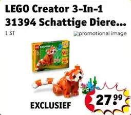 Kruidvat lego creator 3-in-1 schattige diere aanbieding