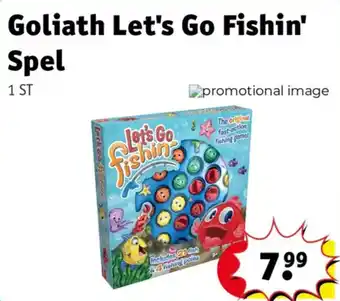 Kruidvat Goliath Let's Go Fishin' Spel aanbieding