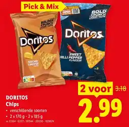 Lidl Doritos Chips aanbieding