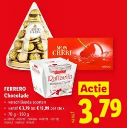 Lidl Ferrero Chocolade aanbieding