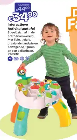 Dreamland Interactieve Activiteitentafel aanbieding