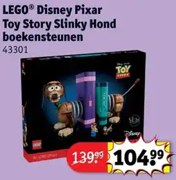 Kruidvat lego disney pixar toy story slinky hond boekensteunen aanbieding