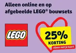 Kruidvat lego bouwsets aanbieding