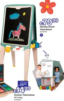 Dreamland Smoby Groot Tekenbord aanbieding