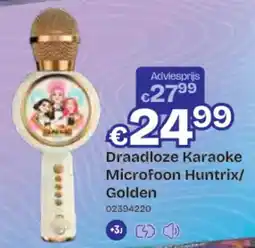 Dreamland Draadloze Karaoke Microfoon Huntrix/ Golden aanbieding