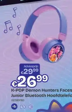 Dreamland K-POP Demon Hunters Faces Junior Bluetooth Hoofdtelefoon aanbieding