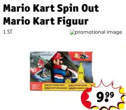 Kruidvat Mario Kart Spin Out Mario Kart Figuur aanbieding